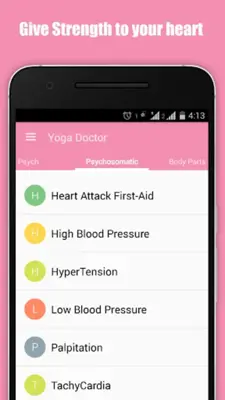 Yoga Doctor - Yoga Mudras android App screenshot 2